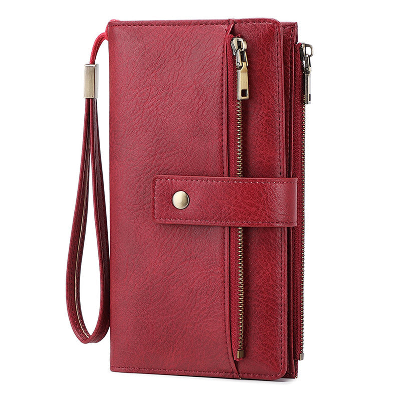 👜 50% RABATT! ✨ Damplånbok i Retrostil – RFID-blockering, Trippelfack & Hållbart Läder 🛍️