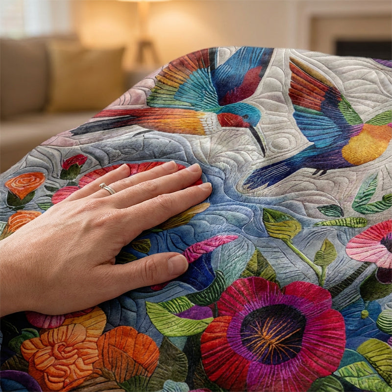 🌸Kuschelige und weiche Flanelldecke mit Blumenmuster✨