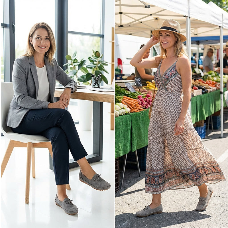👟 Dam-Loafers – Bekväm, Avslappnad Passform & Mångsidig Stil för Vardagen ✨