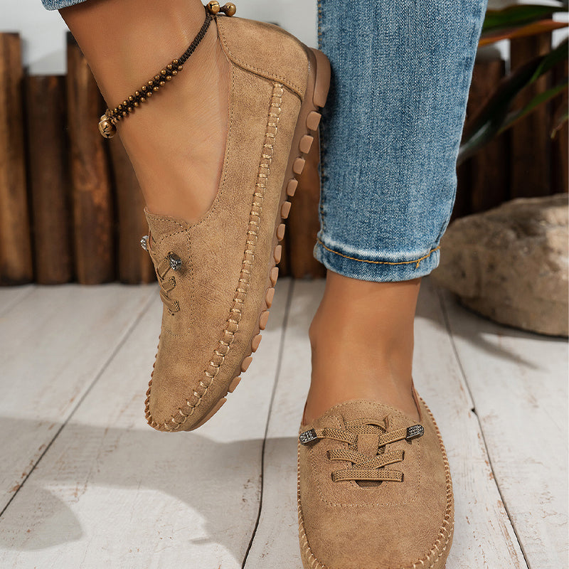👟 Dam-Loafers – Bekväm, Avslappnad Passform & Mångsidig Stil för Vardagen ✨