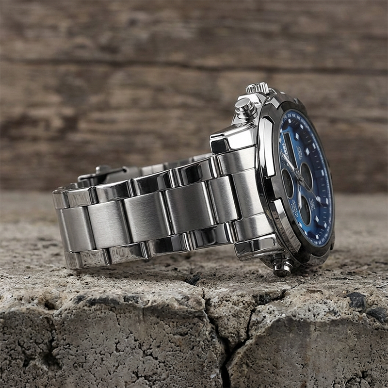 ⌚ 55% RABATT! 💪 Vattentäta Militärklockor för Män – Analog-Digital, Slitstark & Funktionell Design för Outdoor 🏕️