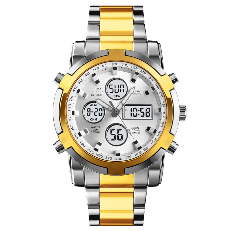 ⌚ 55% RABATT! 💪 Vattentäta Militärklockor för Män – Analog-Digital, Slitstark & Funktionell Design för Outdoor 🏕️