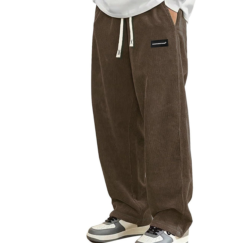 🔥Populär produkt🔥Casual corduroybyxor med vida ben – unisexmodell