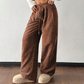 👖Dam Corduroybyxor – Löst sittande, Mjukt Tyg & Perfekt för Vardag & Ledighet ✨