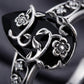 🔥 Het rea – 50 % rabatt！！🔥Bohemisk vintage ring med blommönster