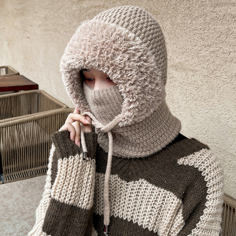 ❄️3-i-1 vinterbalaklava för kvinnor🧣