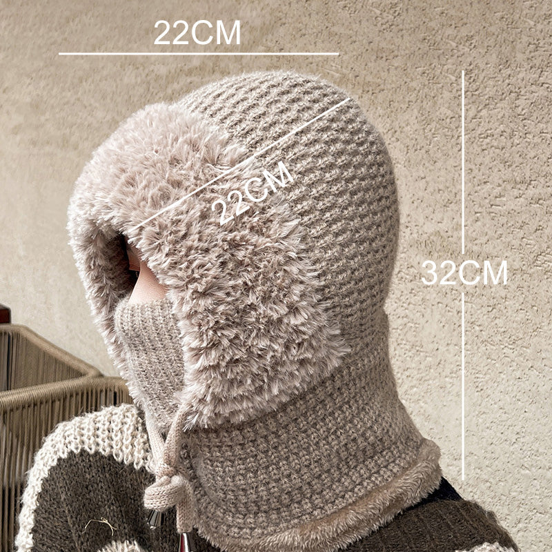 ❄️3-i-1 vinterbalaklava för kvinnor🧣
