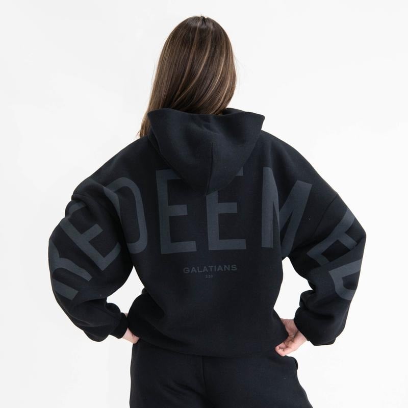 💕Sista dagen 49% RABATT💖✝ Essential Hoodie | Överdimensionerad Christian Heavyweight Faith Sweatshirt