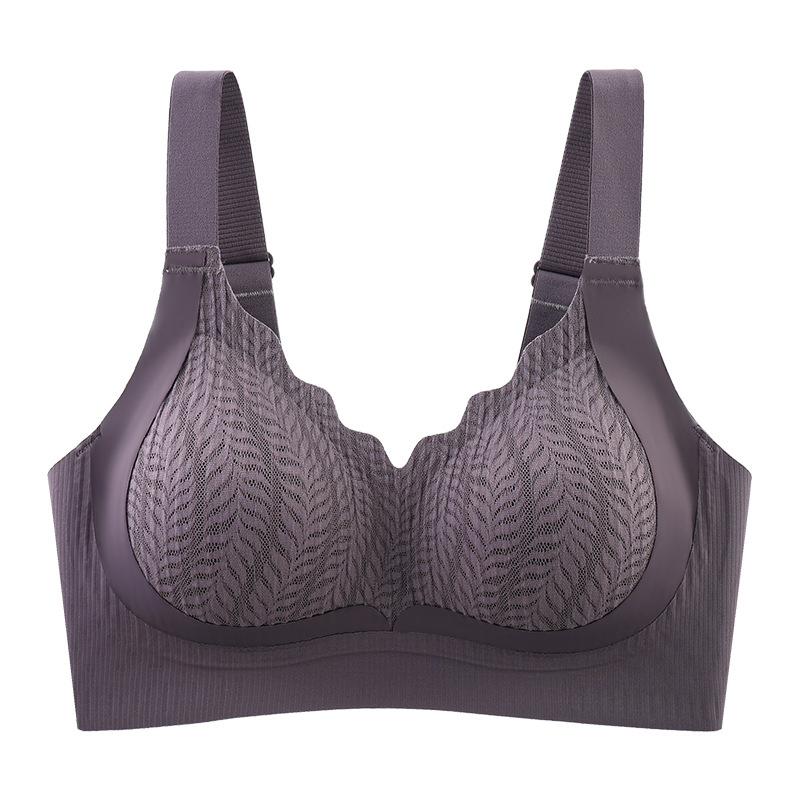 Bekväm sömlös push-up-bh för kvinnor