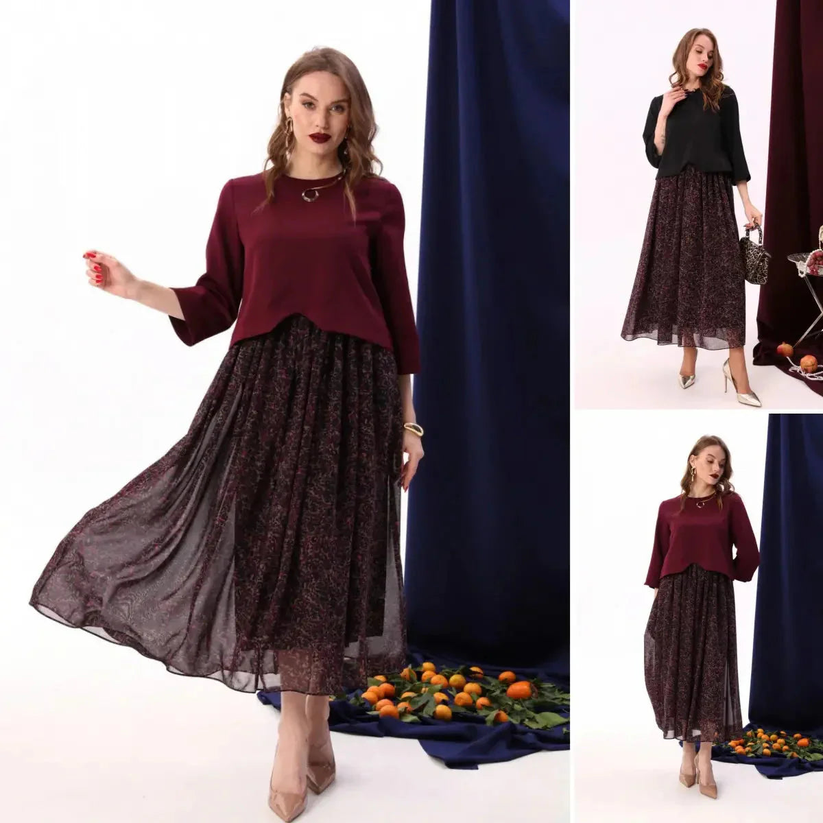 💖Elegant Högkvalitativ Klänning