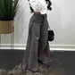 💖Oversized jeans med hög midja och vida ben för dam