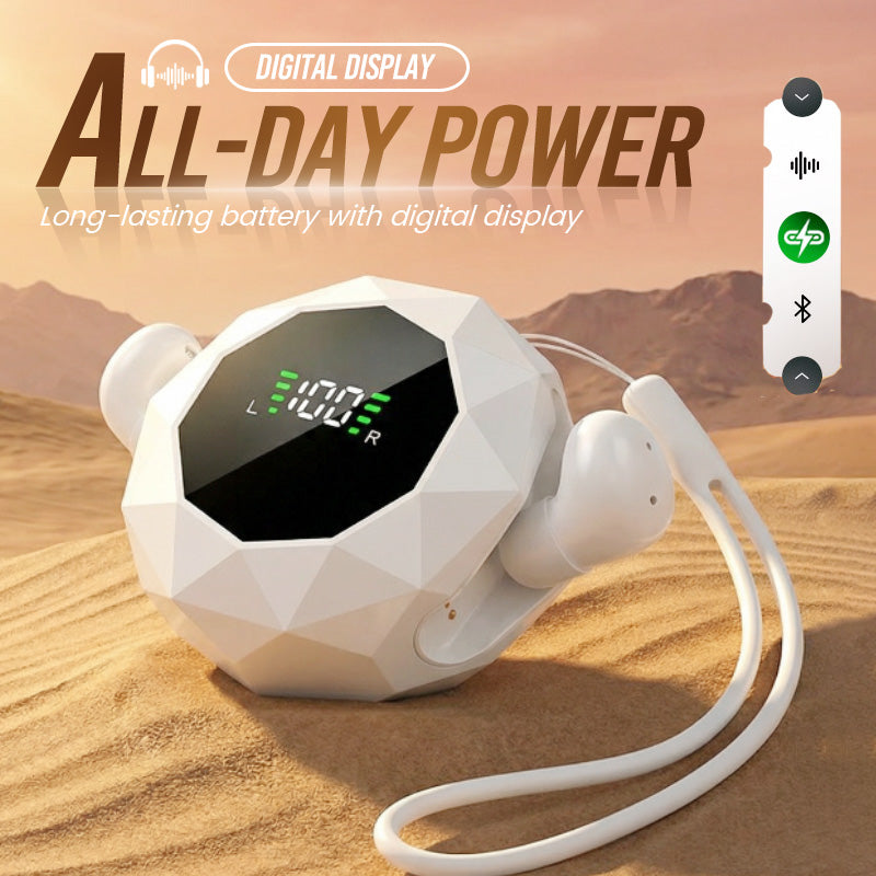 🔥Mini trådlösa öronsnäckor med digitalt displayfodral
