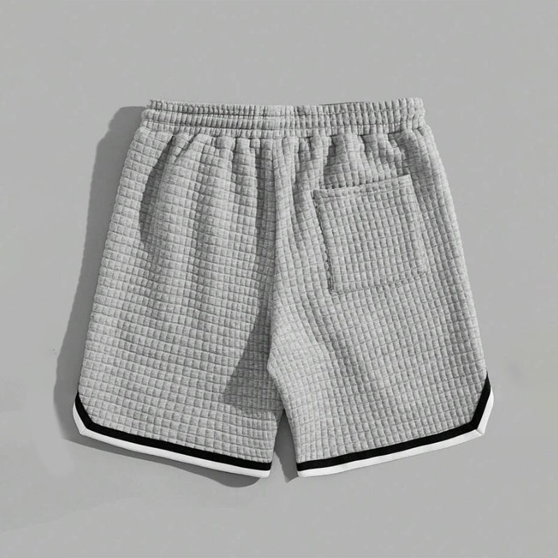 🔈🔈2026 NYHETER – BÄSTSÄLJARE🔥🩳Sportshorts med dragsko i midjan och randig fåll