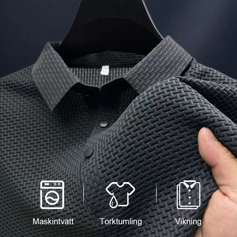 Herr T-shirt i is-siden för sommaren
