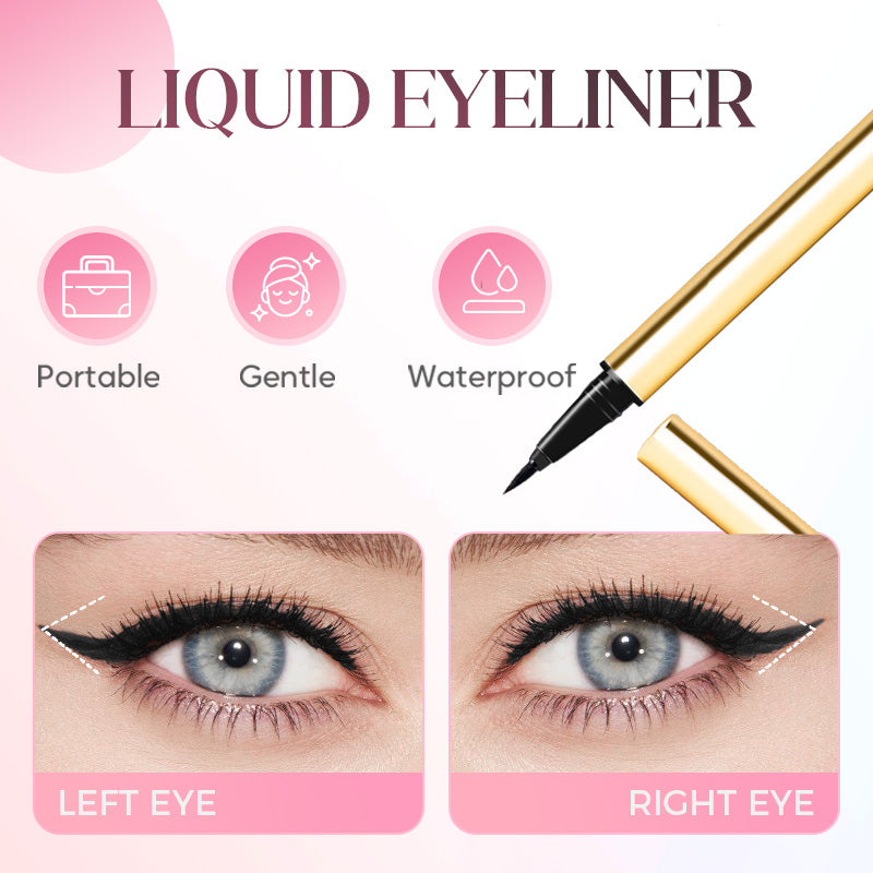Vattentät och Silkeslen Flytande Eyeliner