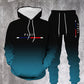 🎁 Nyhet 💥 Herr Gradient Tracksuit - Hätttröja och Joggingbyxor