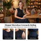 Elegant högmidjad jumpsuit med sidospalt