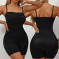 Sömlös shapewear för kvinnor med avtagbara axelband