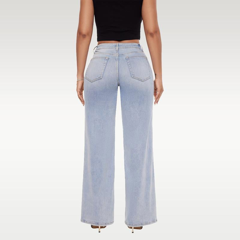 👖Baggy jeans med låg midja