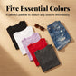5-pack mångsidiga enfärgade T-shirts