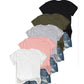 5-pack mångsidiga enfärgade T-shirts