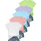5-pack mångsidiga enfärgade T-shirts