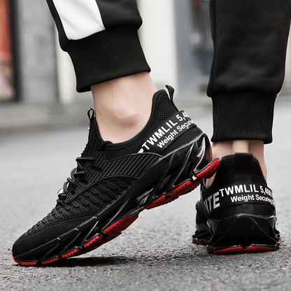 👟 50% RABATT! 🏃 Herr Bekväma Andningsbara Sneakers – Lätt, Stötdämpande & Perfekt För Vardag & Träning 💪