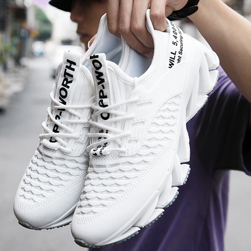 👟 50% RABATT! 🏃 Herr Bekväma Andningsbara Sneakers – Lätt, Stötdämpande & Perfekt För Vardag & Träning 💪