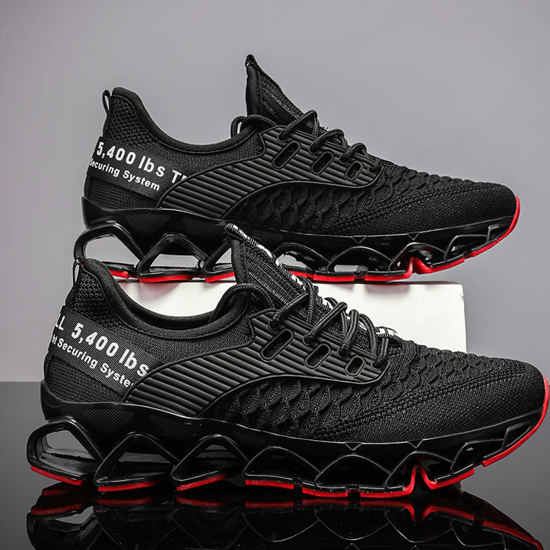👟 50% RABATT! 🏃 Herr Bekväma Andningsbara Sneakers – Lätt, Stötdämpande & Perfekt För Vardag & Träning 💪