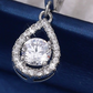 Eleganta Droppformade Dangle Hoop Örhängen