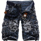 🔥 50% RABATT NU! 🩳 Herr Multi-Ficka Cargo Shorts – Klassisk Cargostil, Hållbart Tyg & Mångsidig för Alla Tillfällen ✨