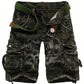 🔥 50% RABATT NU! 🩳 Herr Multi-Ficka Cargo Shorts – Klassisk Cargostil, Hållbart Tyg & Mångsidig för Alla Tillfällen ✨