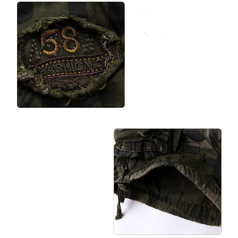 🔥 50% RABATT NU! 🩳 Herr Multi-Ficka Cargo Shorts – Klassisk Cargostil, Hållbart Tyg & Mångsidig för Alla Tillfällen ✨