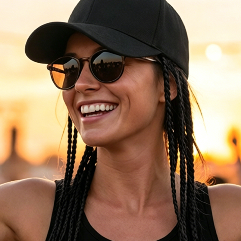 🧢 50% RABATT NU! 🌬️ Baseballkeps med Fästade Flätor – 2-i-1 Keps & Peruk, Realistisk Stil & Justerbar Passform ✨