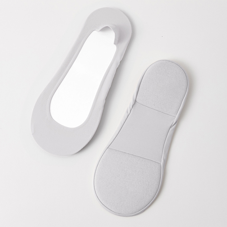 Andningsbara låga strumpor för kvinnor – 5 par, osynliga, halksäkra & dämpade 🧦👟