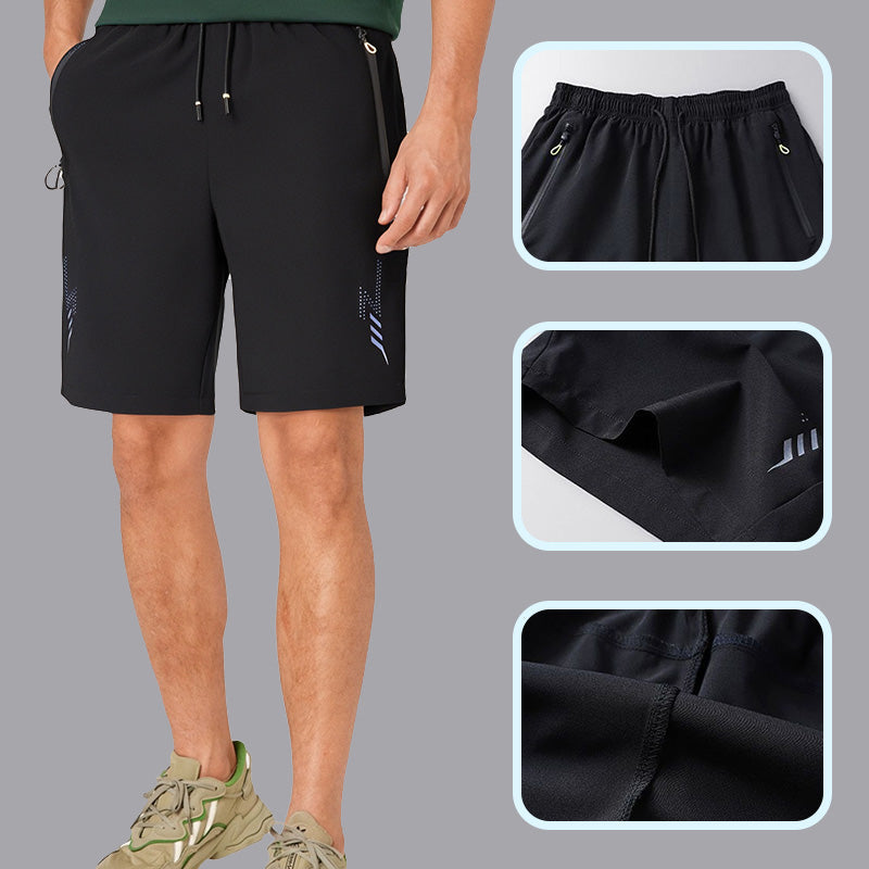 🩳 KÖP 1 FÅ 1 GRATIS! 💨 Svalkande & Snabbtorkande Träningsshorts – Andningsbart, Hög Elasticitet & Fickor 🏃