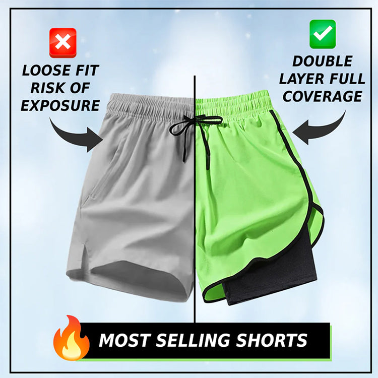 📢📢50 % RABATT!!!⏰Snabbtorkande träningsshorts