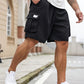 Avslappnade sommar-cargoshorts för herr