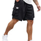 Avslappnade sommar-cargoshorts för herr