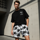 Herr 2-delat Set med Tryckt: T-shirt och Shorts