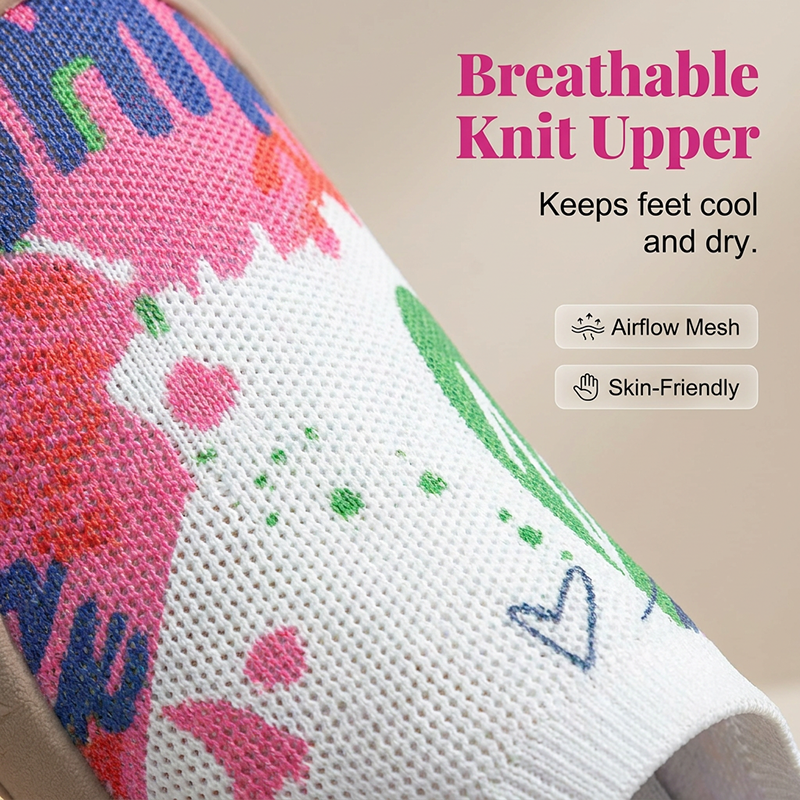 ✨Nyhet✨ ⏳Begränsad tid – 50% rabatt⏰ 🌈Lätta moderiktiga promenadskor för kvinnor 👡