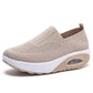 👟💨 Luftkuddade slip-on promenadskor i mesh