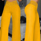 ✨👖Casual byxor med hög midja och vida ben för kvinnor💖