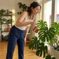 ☀️ Dam casual träningsbyxor – hög midja, lätt tyg & avslappnad passform, perfekta för vardag, resa & lata dagar 🧘‍♀️