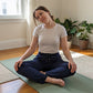 ☀️ Dam casual träningsbyxor – hög midja, lätt tyg & avslappnad passform, perfekta för vardag, resa & lata dagar 🧘‍♀️