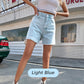 🌿 Dam casual shorts med hög midja – mjukt tyg, avslappnad passform & perfekta för vardag, strand & resa, enkla att matcha 🕶️