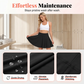 🌸 40 % RABATT NU! 🌸Dam Hög Midja Plus Size Tenniskjol med Fickor