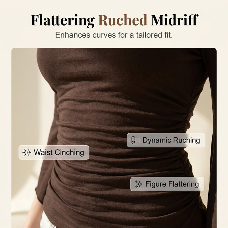 Damtopp med Off-Shoulder Halterneck