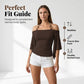 Damtopp med Off-Shoulder Halterneck
