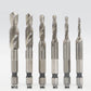 Hex Shank Combination Drill and Tap Bit Set
